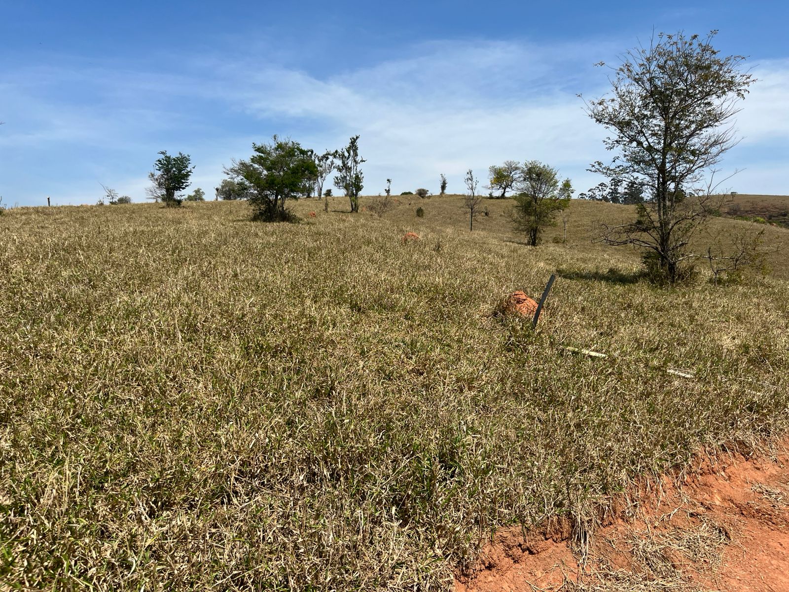 Vista dos lotes rurais em Itupeva/SP, próximos à Rod. Dom Gabriel, com fácil acesso a Jundiaí e Cabreúva. Ideal para investimento ou moradia.